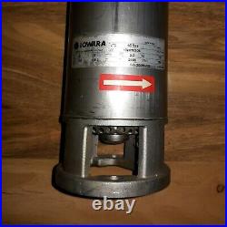 Lowara Stainless Steel Submersible 4 Deep Well Borehole Pump 6GS22