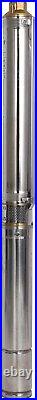 New! SHYLIYU 2.5 1HP Deep Well Submersible Water Pump Stainless Steel 110V