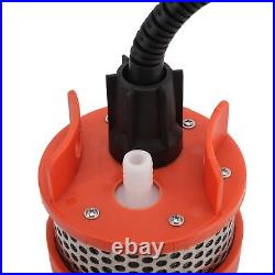 (Orange) Safe Stable Submersible Pump 230ft Lift Deep Well Water Pump