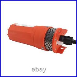 (Orange) Safe Stable Submersible Pump 230ft Lift Deep Well Water Pump