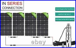 Solar Photovaltaic Water Pump Deep Well Submersible Borehole Pump Battery Kit