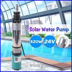 Solar Power Fountain Deep Well Submersible Water Pump Max Water Head 25m 5m³/h