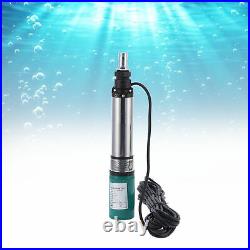 Solar Water Pump Deep Well Submersible Battery Pumping Irrigation DC24V S 525