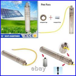 Stainless Steel Submersible Solar Pump For Well 12V Solar Pump Dc Deep Well Sola