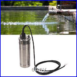 Submersible Deep Well Pump Solar Water Pump 1/2in 120W DC12V 10A TPG