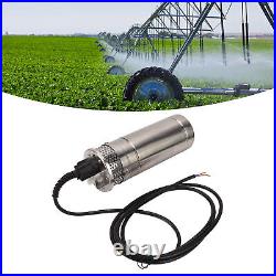 Submersible Deep Well Pump Solar Water Pump 1/2in 120W DC12V 10A XAT