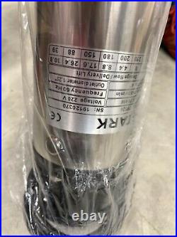 XtremePowerUS 4 Submersible Deep Well Pump Bore Stainless Steel 1.5 HP
